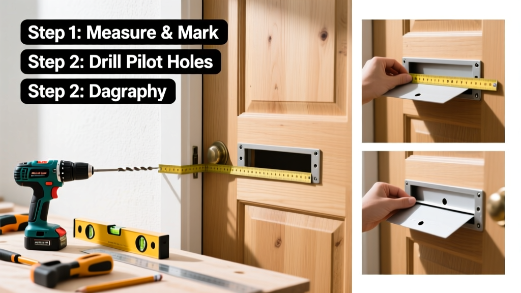 How to Install a Mail Slot in Your Front Door