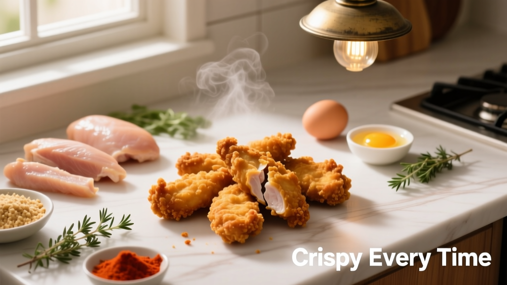 Crunchy Chicken Tenders in Air Fryer: Crispy Every Time