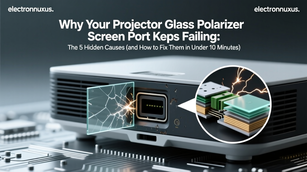 Why Your Projector Glass Polarizer Screen Port Keeps Failing: The 5 Hidden Causes (and How to Fix Them in Under 10 Minutes)