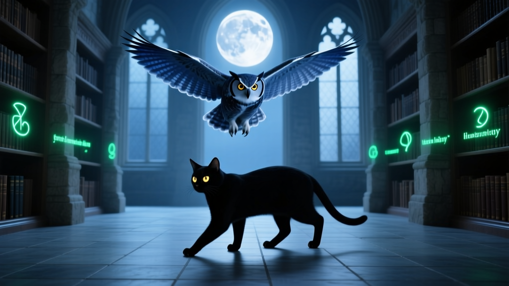 Cat and Owl: Combined Dream Symbolism