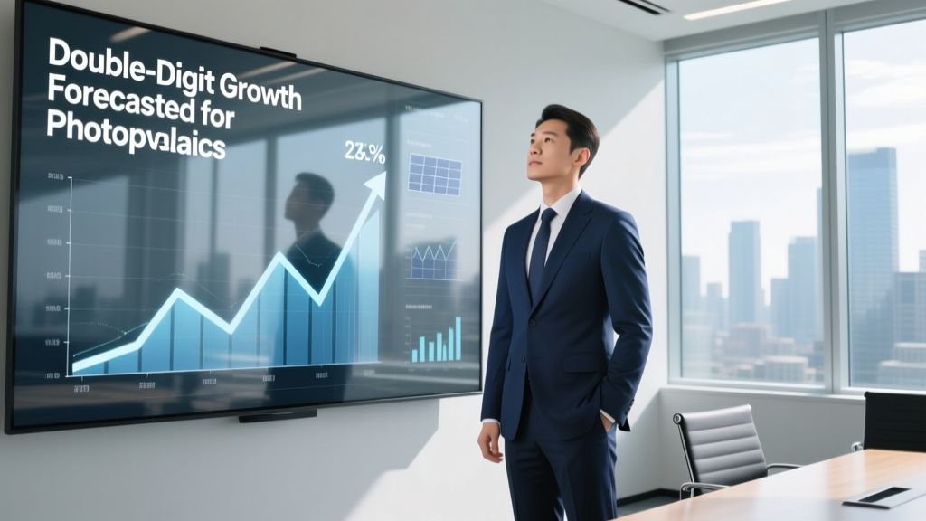 Market Report Forecasts Double-Digit Growth for Photovoltaics: Drivers, Technologies, and Semiconductor Implications