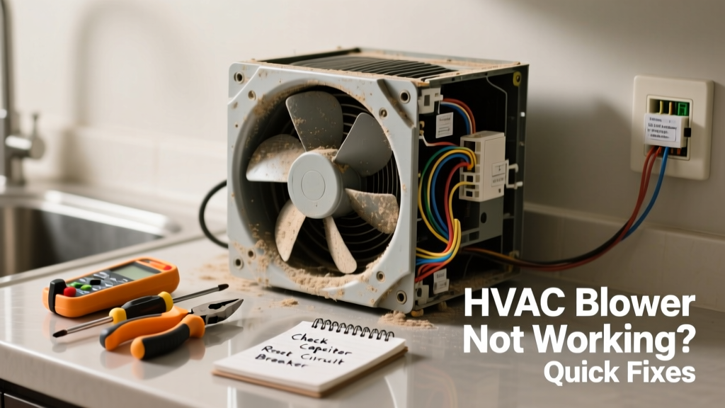 HVAC Blower Not Working in Kitchen: Quick Fixes