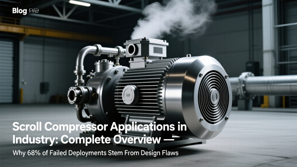 Scroll Compressor Applications: Avoid Ratio-Driven Failures