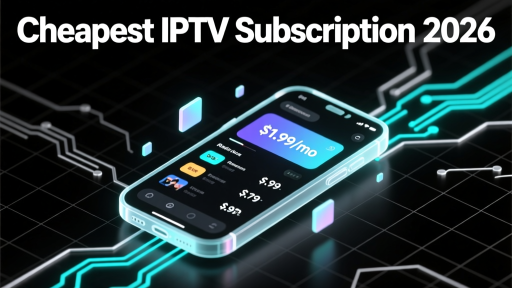 The Cheapest IPTV Subscription 2026 That Actually Works: Rea