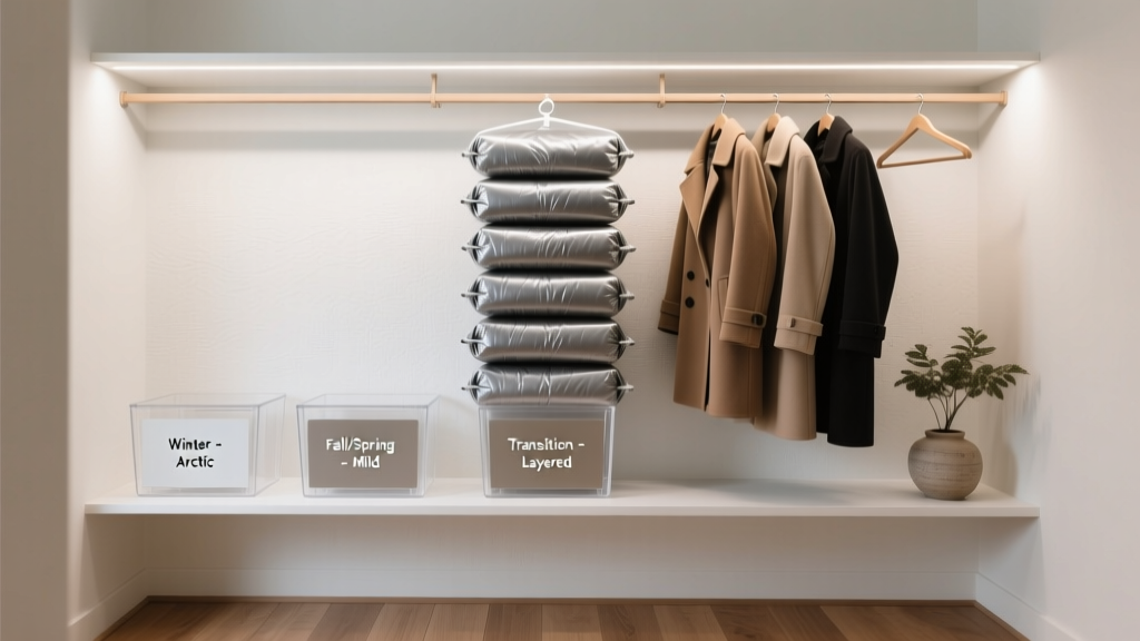 Winter Coat Organization: Hanging vs. Folding vs. Vacuum-...