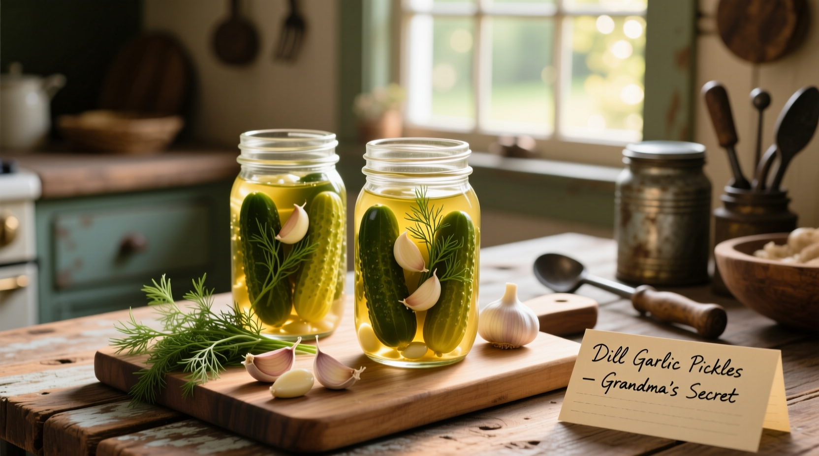 Perfect Garlic Dill Pickle Recipe: Crisp & Flavorful