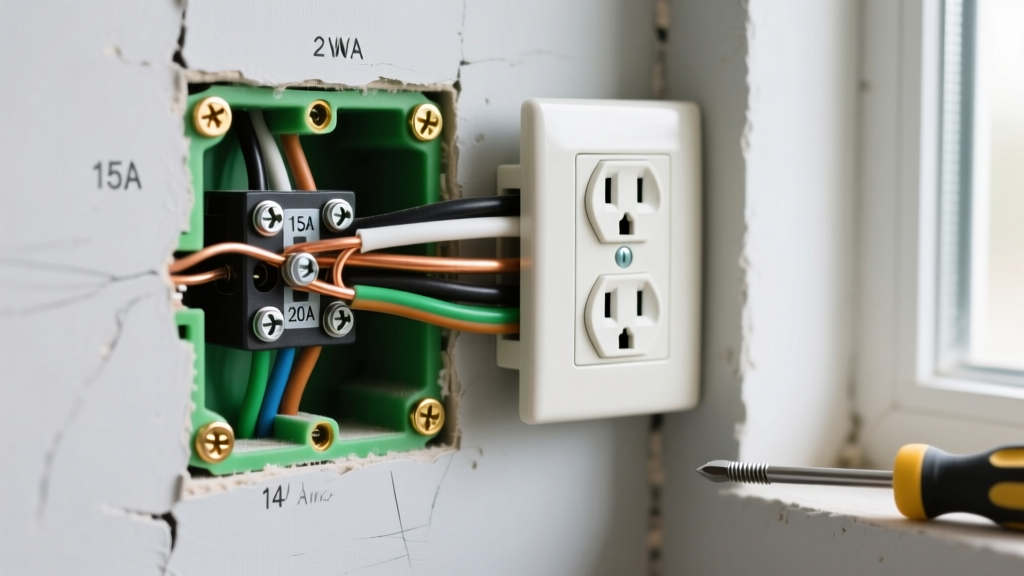 How to Wire a Wall Socket: 15A and 20A Receptacle Step-by-Step Guide