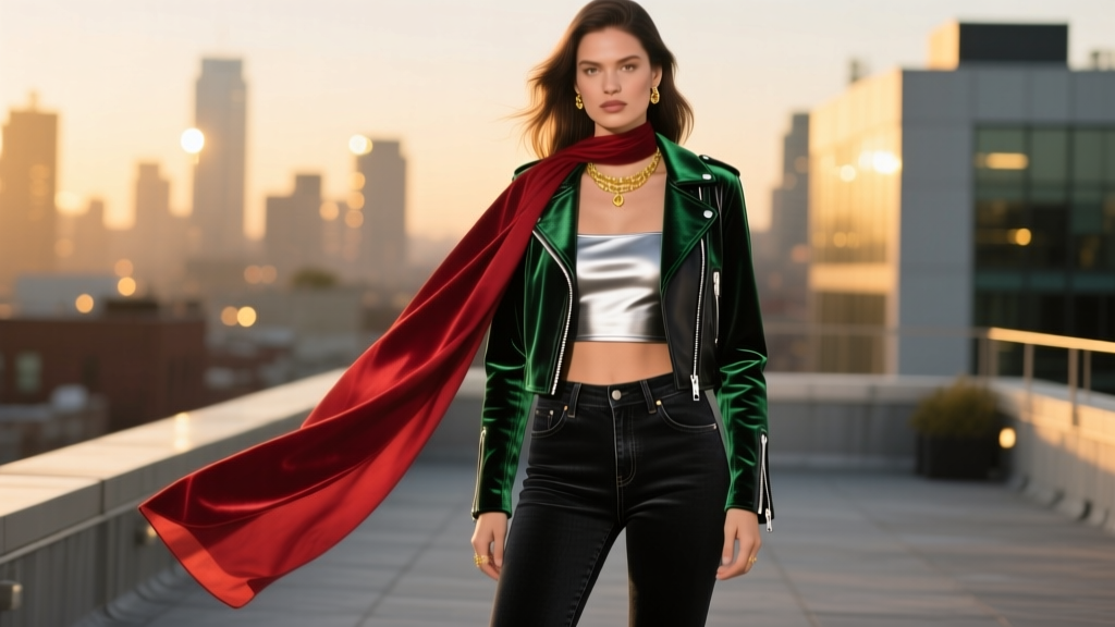 How to Dress Up Skinny Jeans for Night Out Glam