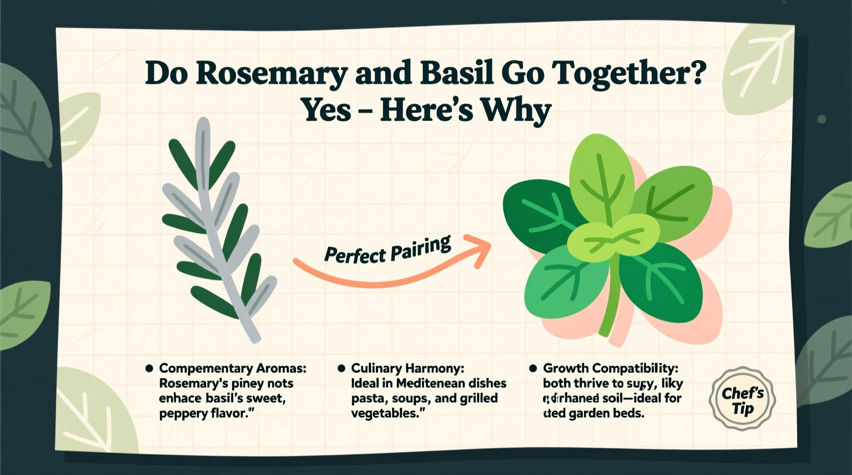 Rosemary + Basil: 5 Perfect Pairings | TheHomeSprouts