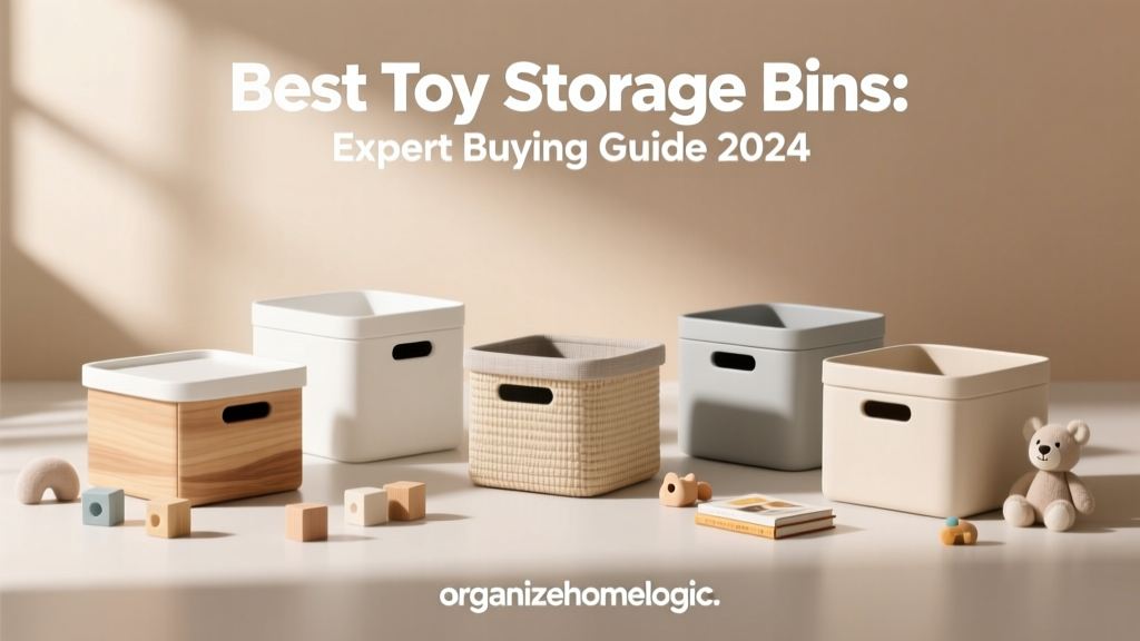 Best Toy Storage Bins: Expert Buying Guide 2024