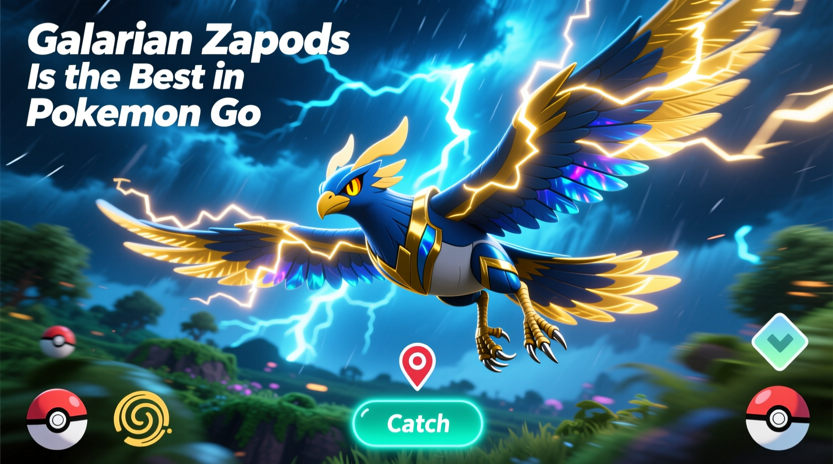 which galarian bird is the best in pokemon go