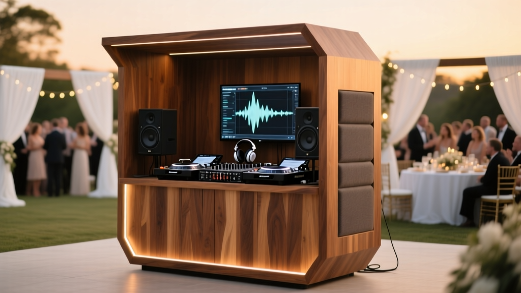 Stop Overpaying for Generic DJ Booths: How a Wooden Dj Booth Diy Custom Rental Saves $1,200+ Per Wedding Season (Without Sacrificing Pro Acoustics or Instagram-Worthy Aesthetics)