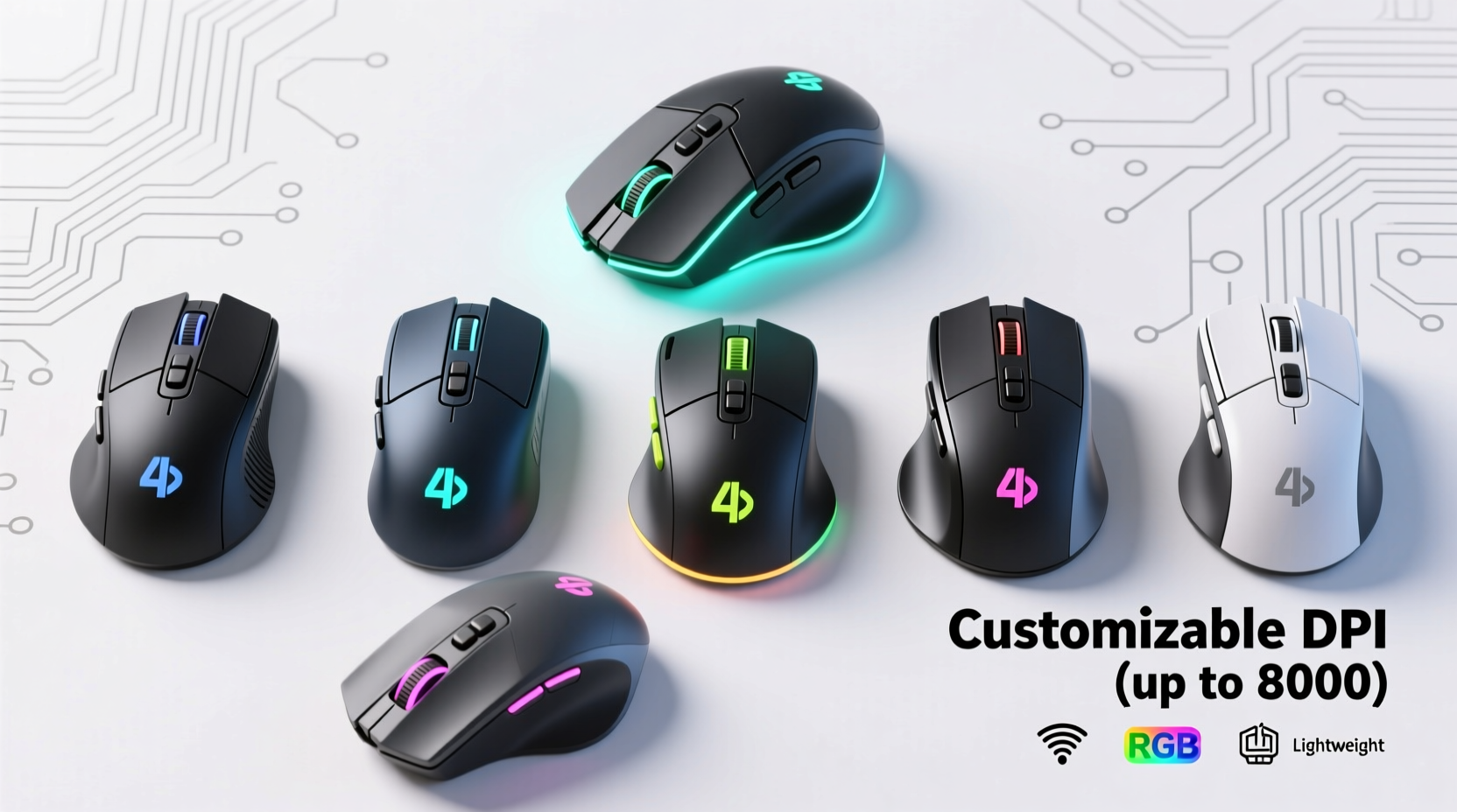 best budget gaming mice with customizable dpi under 30
