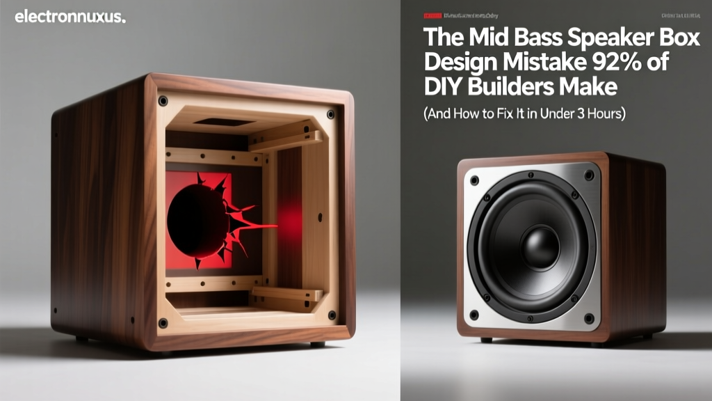 The Mid Bass Speaker Box Design Mistake 92% of DIY Builders Make (And How to Fix It in Under 3 Hours)