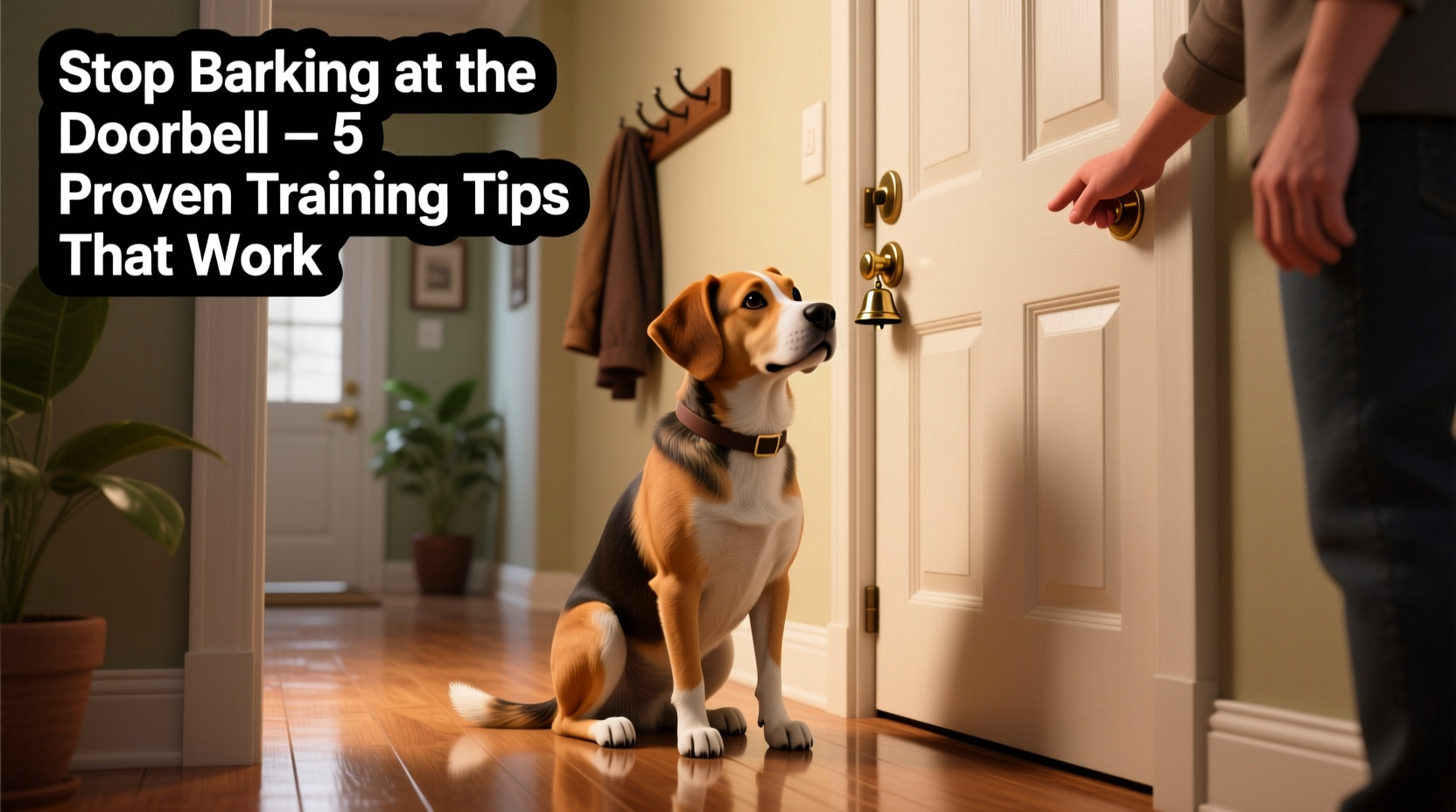 how to stop a dog from barking at the doorbell training tips that work