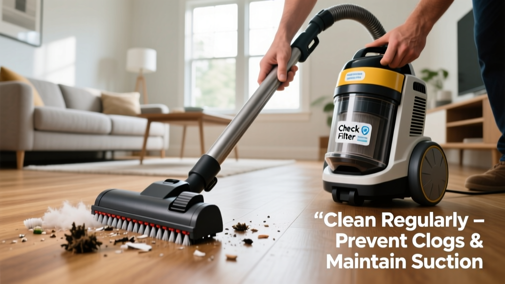 How to Prevent Vacuum Cleaner Not Picking Up Debris