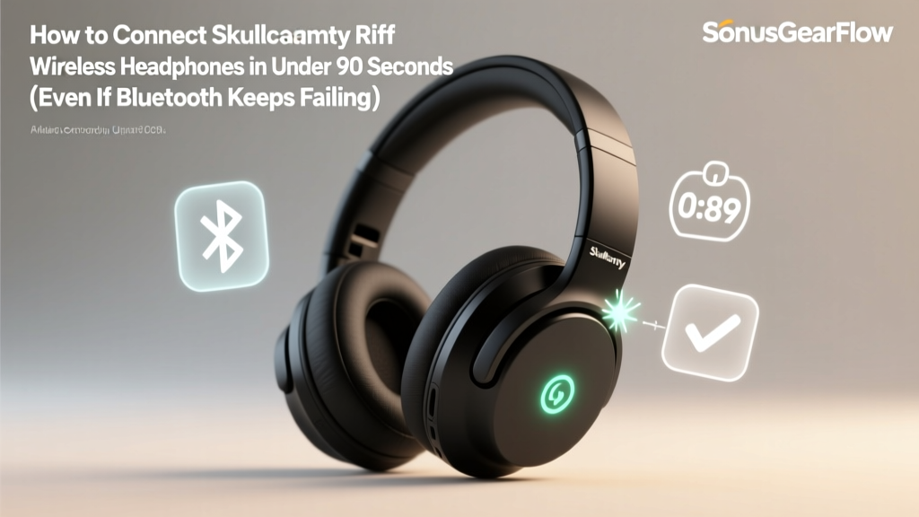 Skullcandy Riff Wireless Headphones Pairing Guide