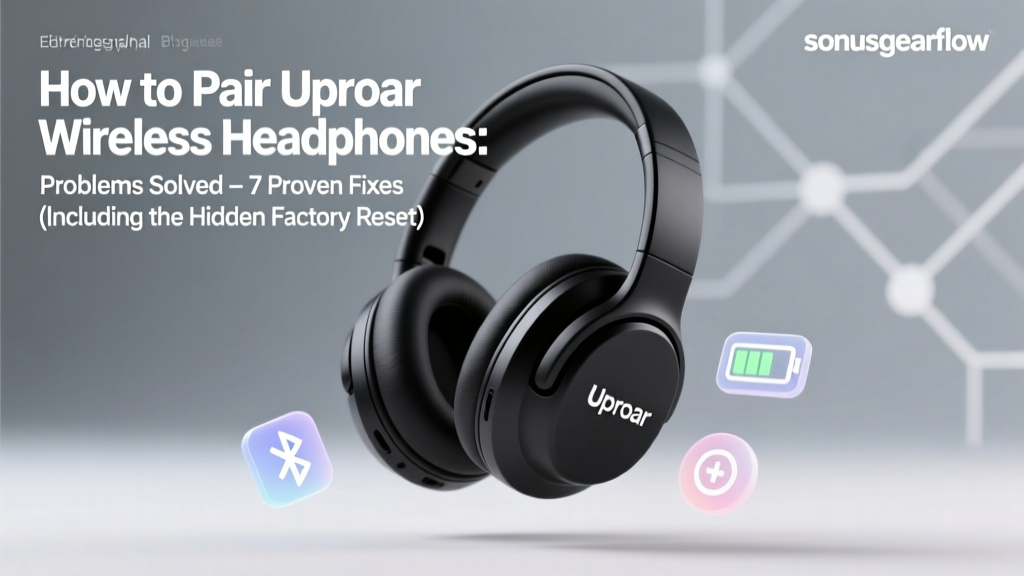 Uproar Wireless Headphones Pairing Fixes (2026)