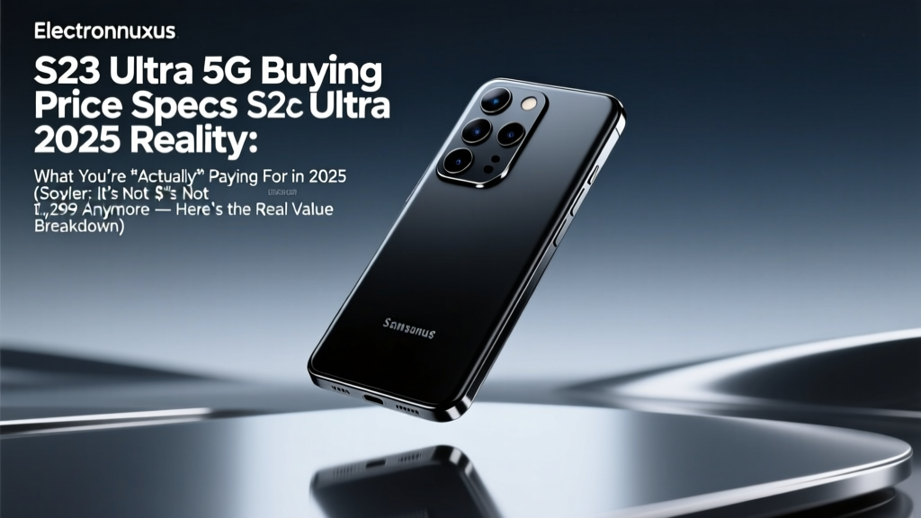 S23 Ultra 5G Buying Price Specs 2025 Reality: What You’re *Actually* Paying For in 2025 (Spoiler: It’s Not $1,299 Anymore — Here’s the Real Value Breakdown)