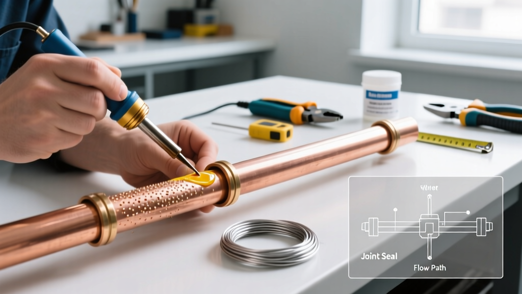 Mastering Copper Pipe Soldering Flux: Application & Cleanup Guide