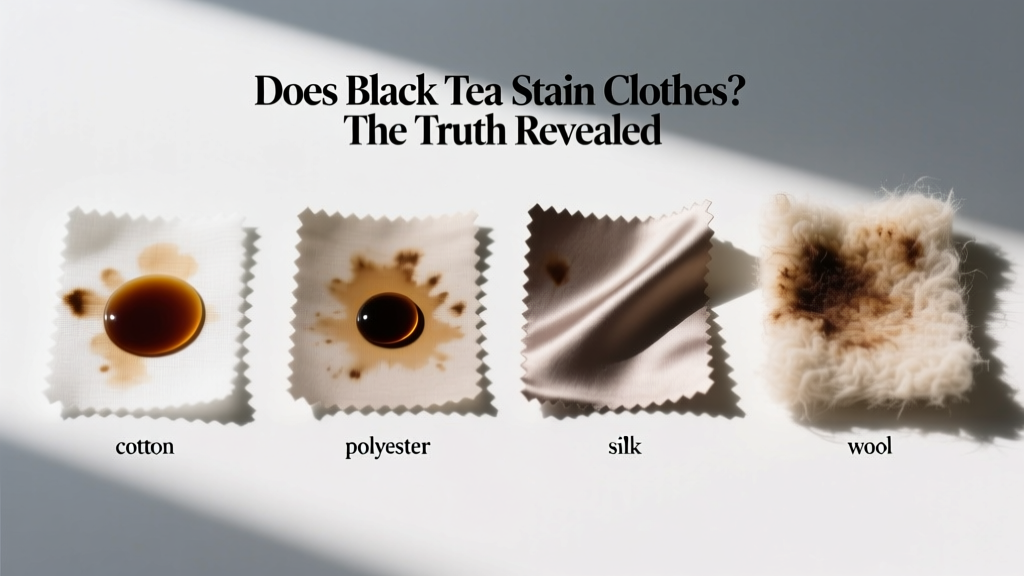Does Black Tea Stain Clothes? The Truth Revealed