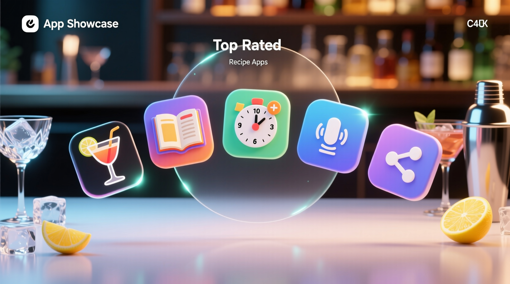 five best drink mixing recipe apps