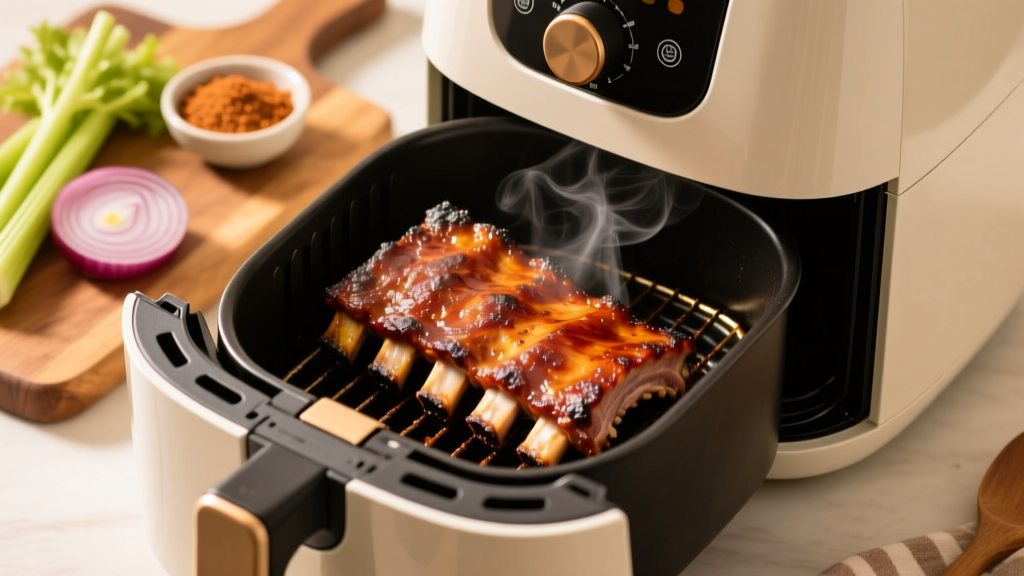 St. Louis Style Ribs in Air Fryer (Crispy & Budget-Friendly)