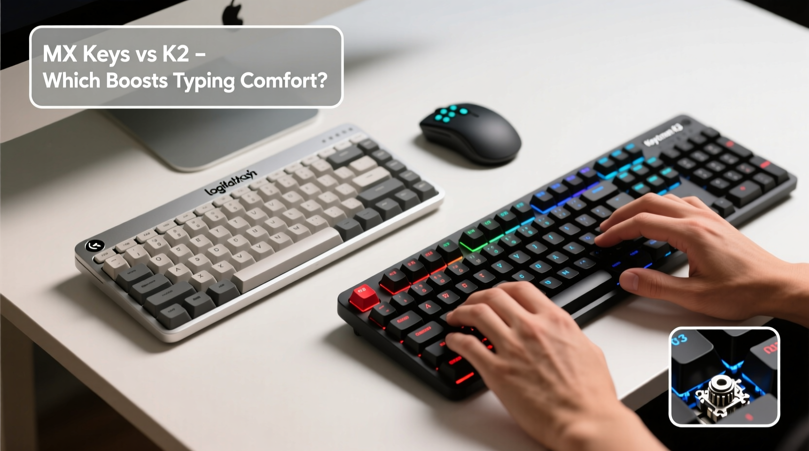 logitech mx keys vs keychron k3 which keyboard actually boosts typing comfort