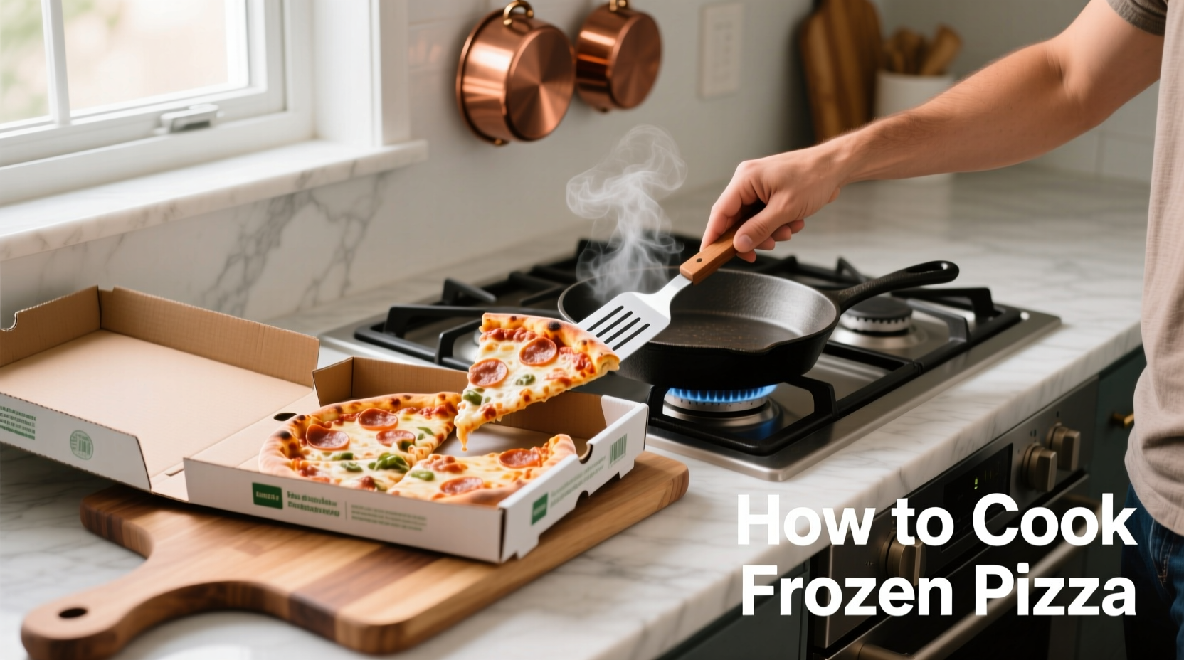 how to cook frozen pizza