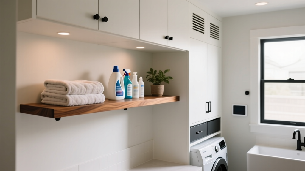 Best Narrow Shelves for Small Laundry Rooms