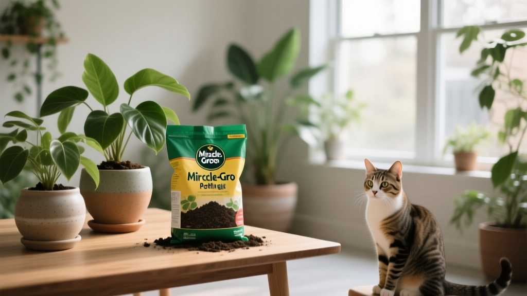 Miracle-Gro Potting Mix Toxic to Cats? Vet-Reviewed (2026)