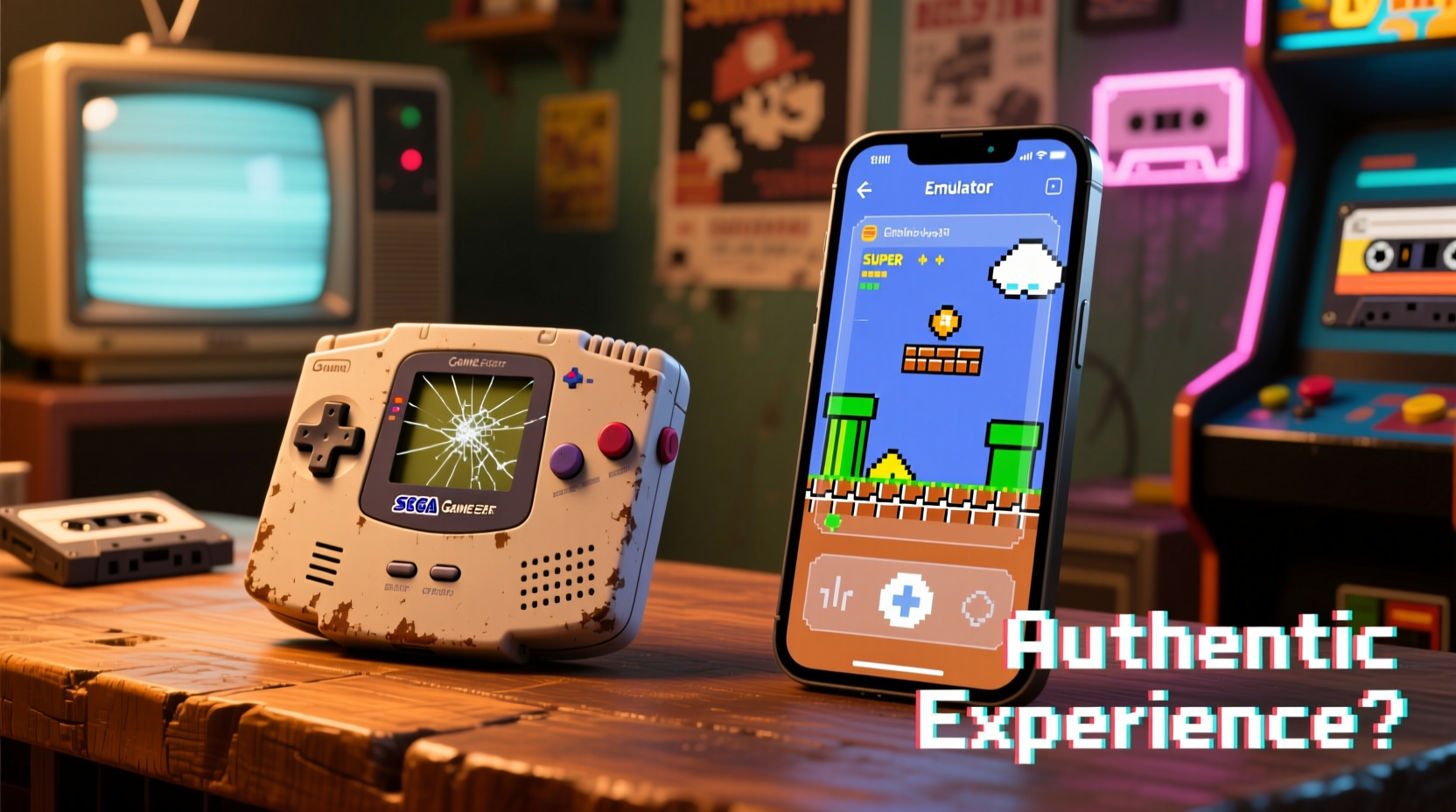retro gaming handheld vs emulator apps which gives a more authentic experience