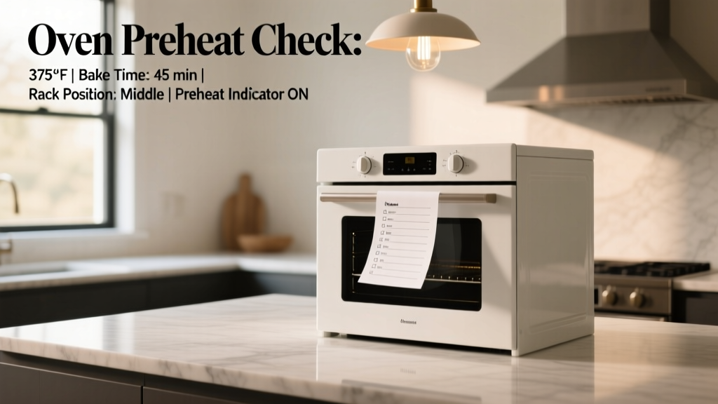 The Clinical Nutritionist's Oven Safety & Efficiency Checklist: Prevent Toxins, Ensure Accuracy, and Optimize Nutrient Retention