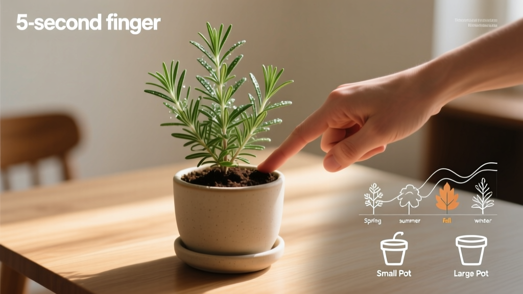How Often to Water Indoor Rosemary (2026)