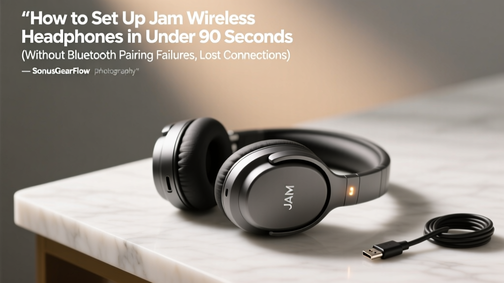 Jam Wireless Headphones Setup Guide (2026)