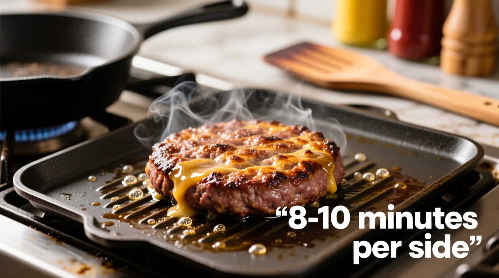 how long to cook frozen burgers