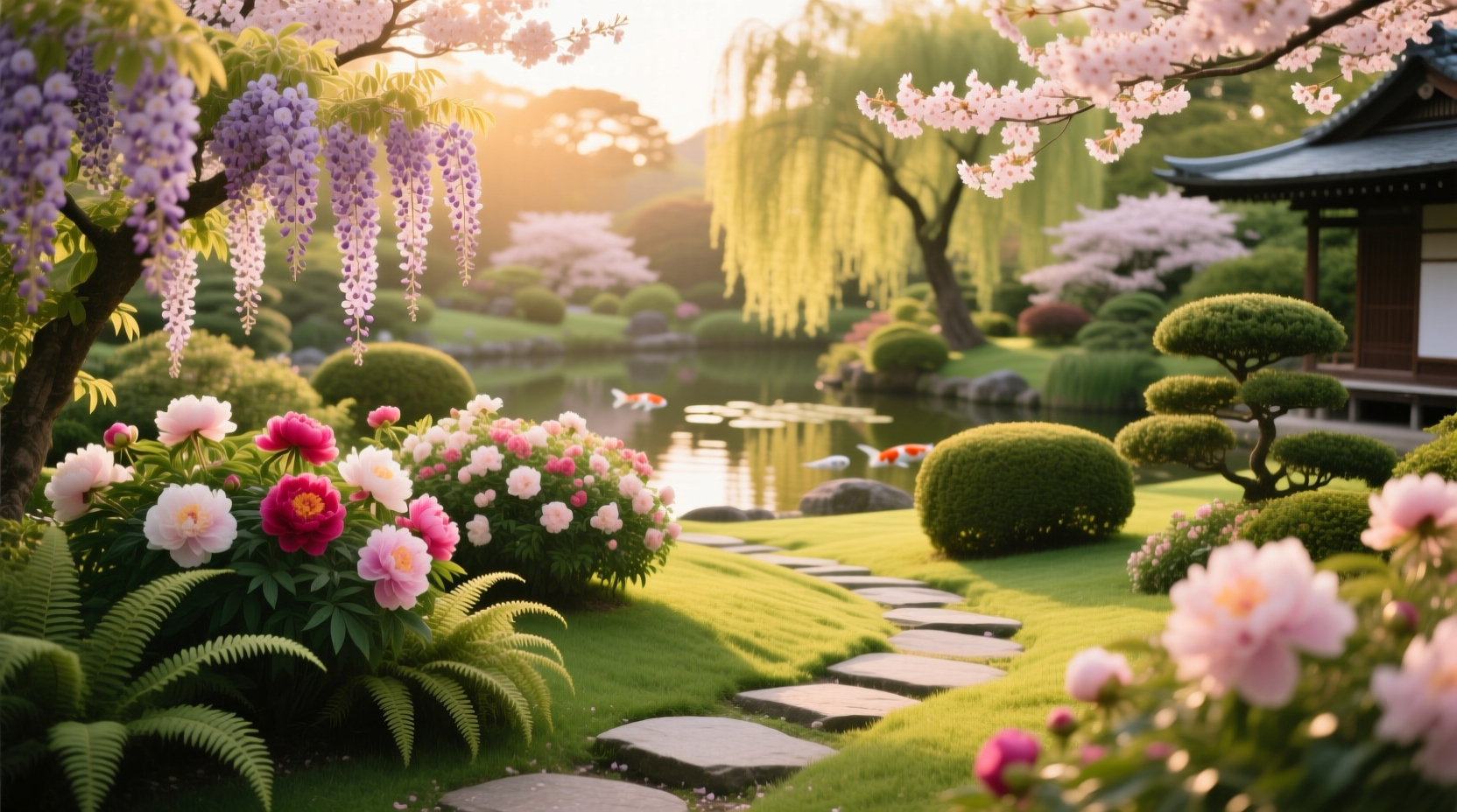 flowers and landscaping