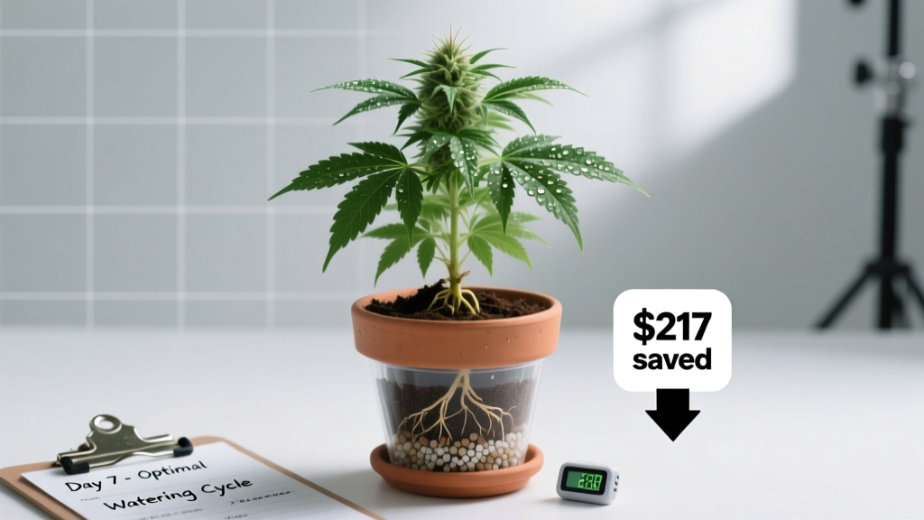 How Often to Water Indoor Weed Plants in Soil (2026)
