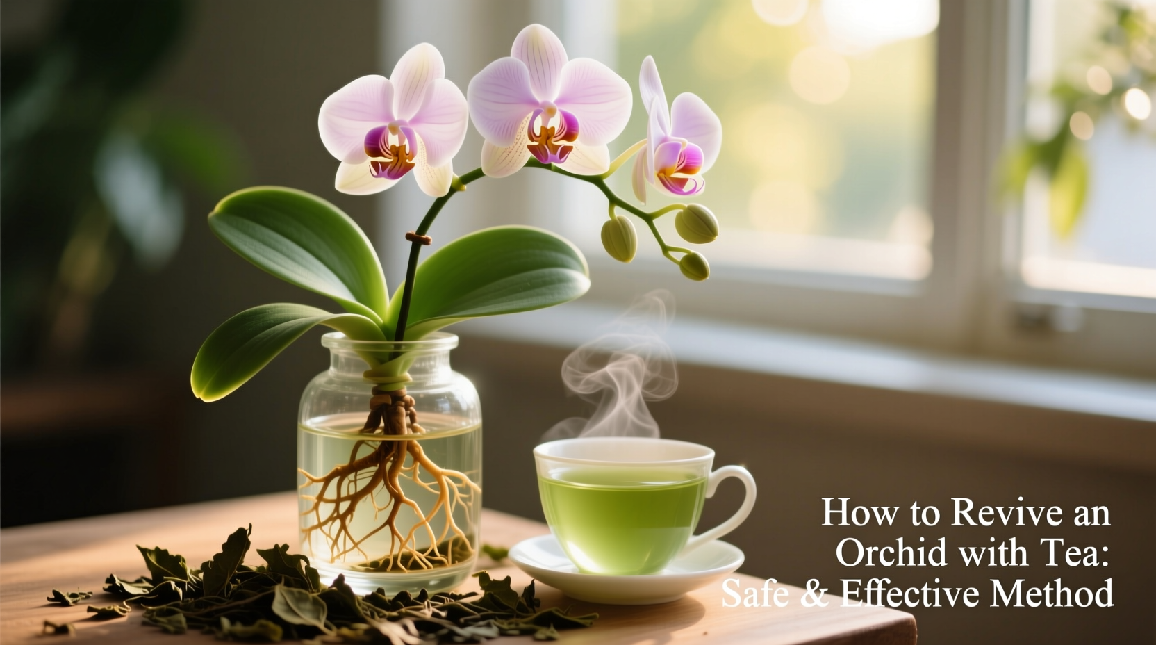 Revive Dead Orchids with Tea | TheHomeSprouts