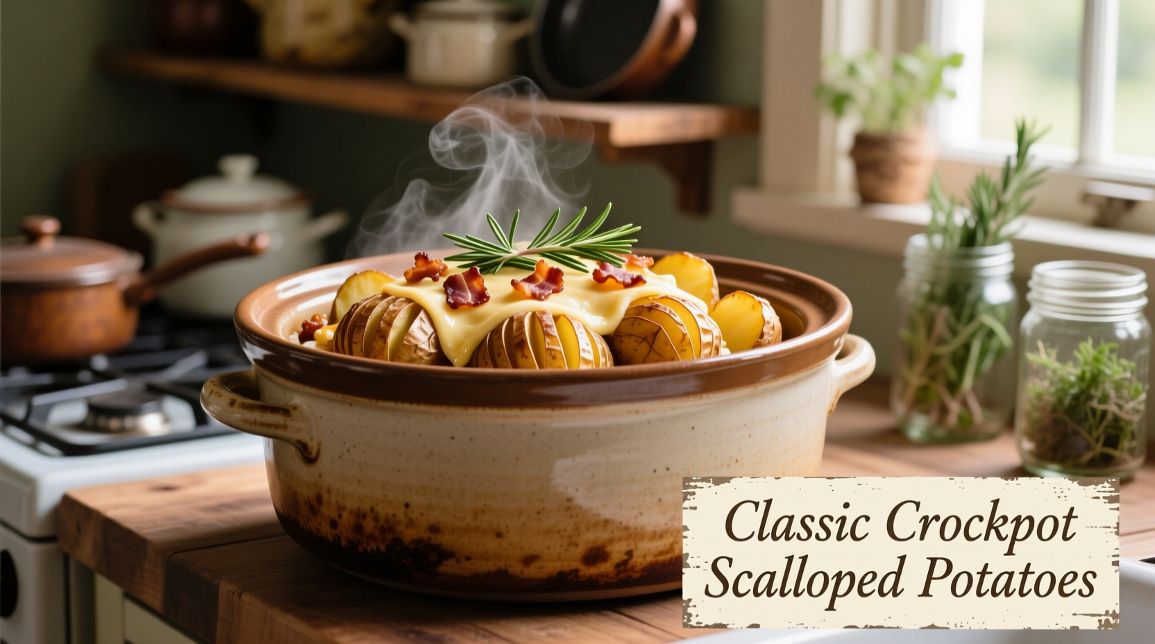 Perfect Crockpot Scalloped Potato Recipe: Creamy & Effortless