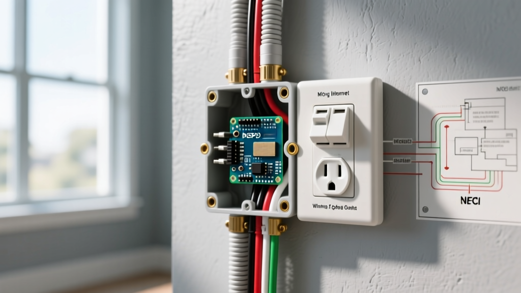Running Internet Using Electrical Outlet: NEC Code Rules