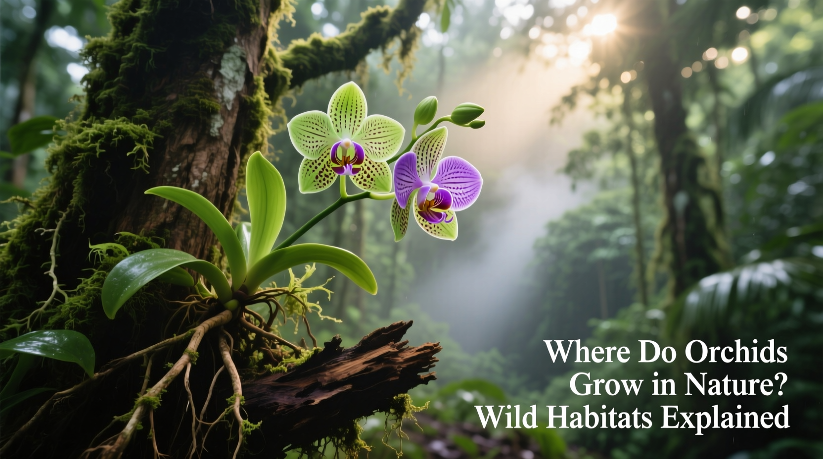 Where Do Orchids Grow In Nature