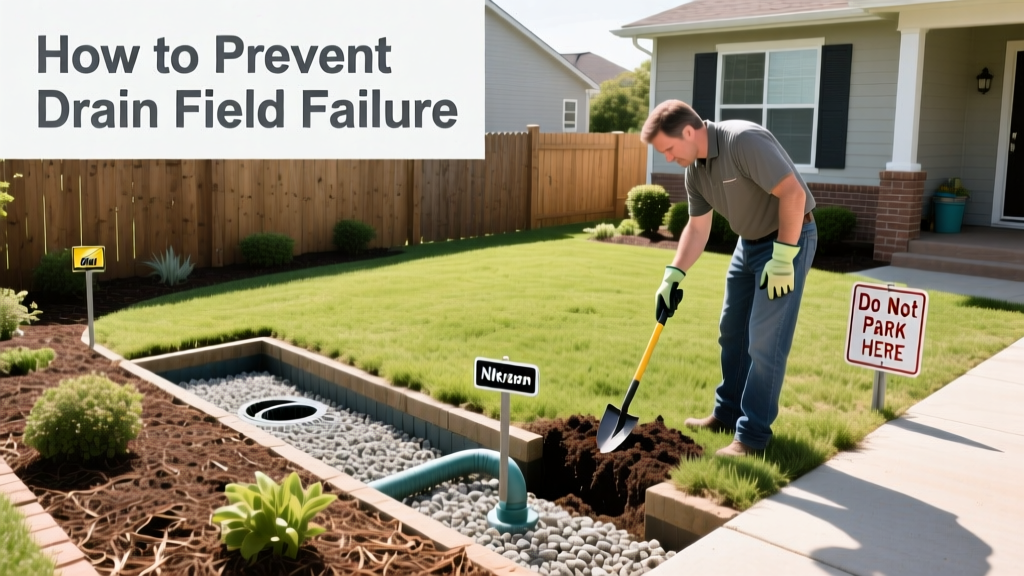 How to Prevent Drain Field Failure in Your Septic System