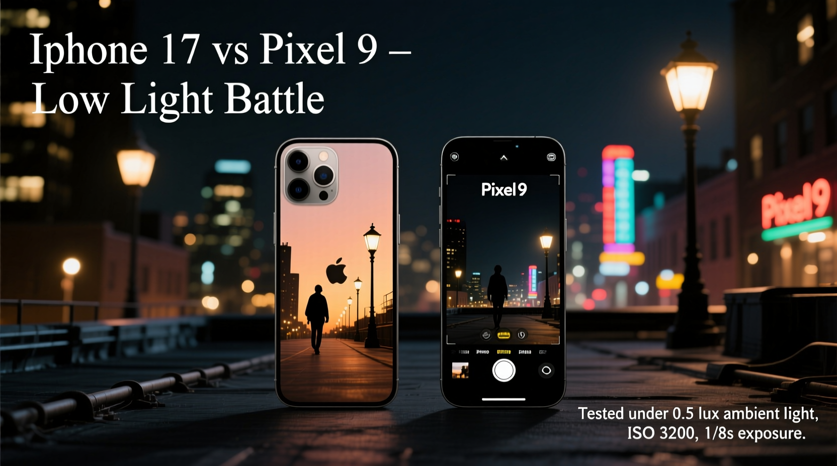 iphone 17 vs pixel 9 camera shootout low light performance compared