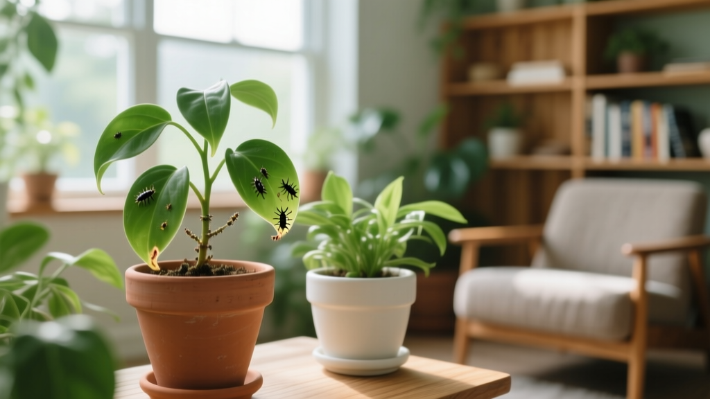 Get Rid of Aphids on Indoor Plants Dropping Leaves