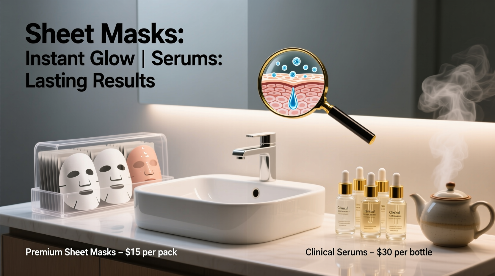 are sheet masks worth the cost compared to regular serums