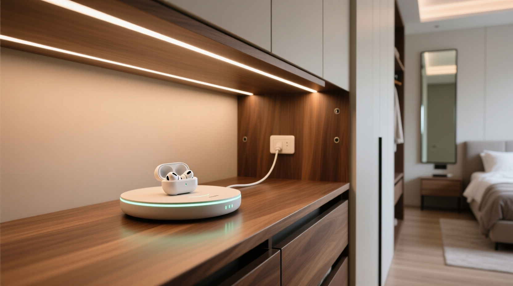closet organization tips earbud dock integration