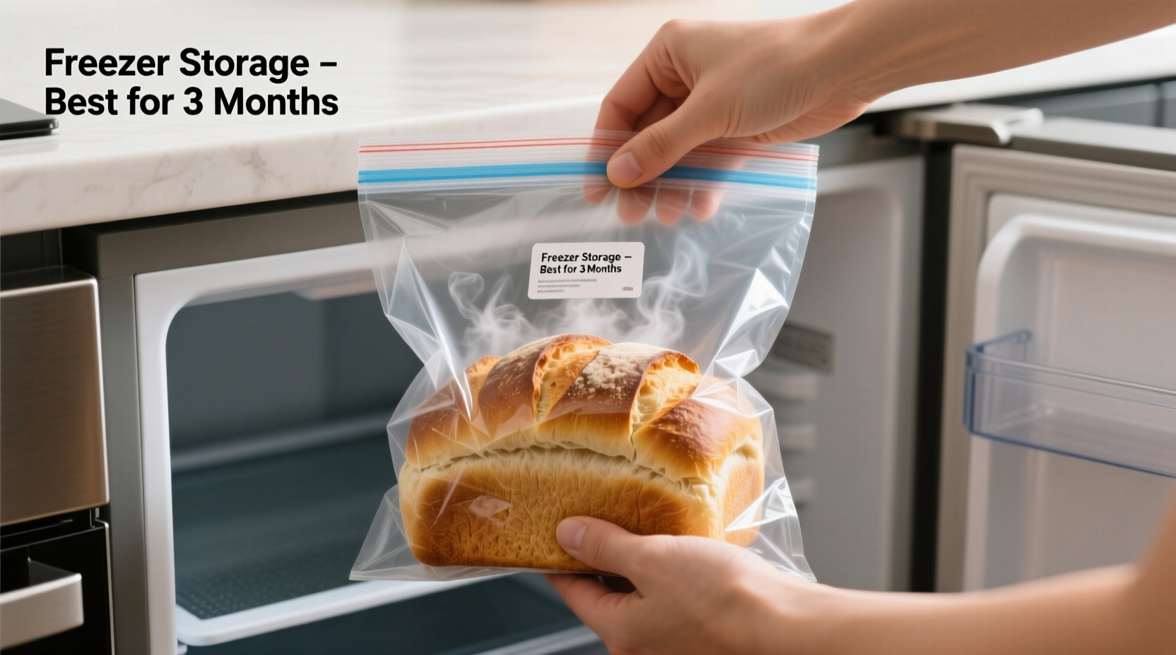 how to store bread in the freezer
