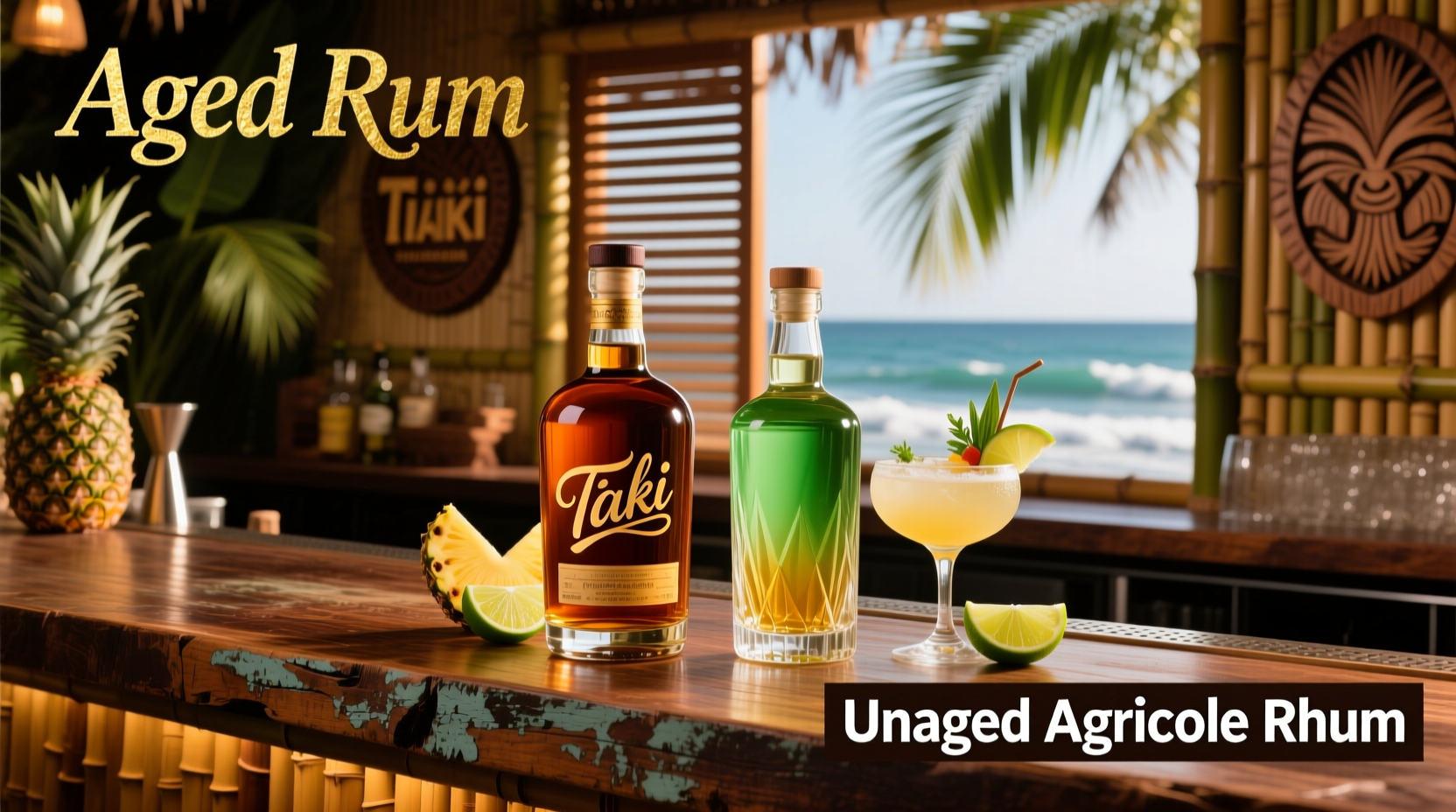 Aged Rum Vs Unaged Agricole Rhum For Tiki Cocktails Which Offers More ...
