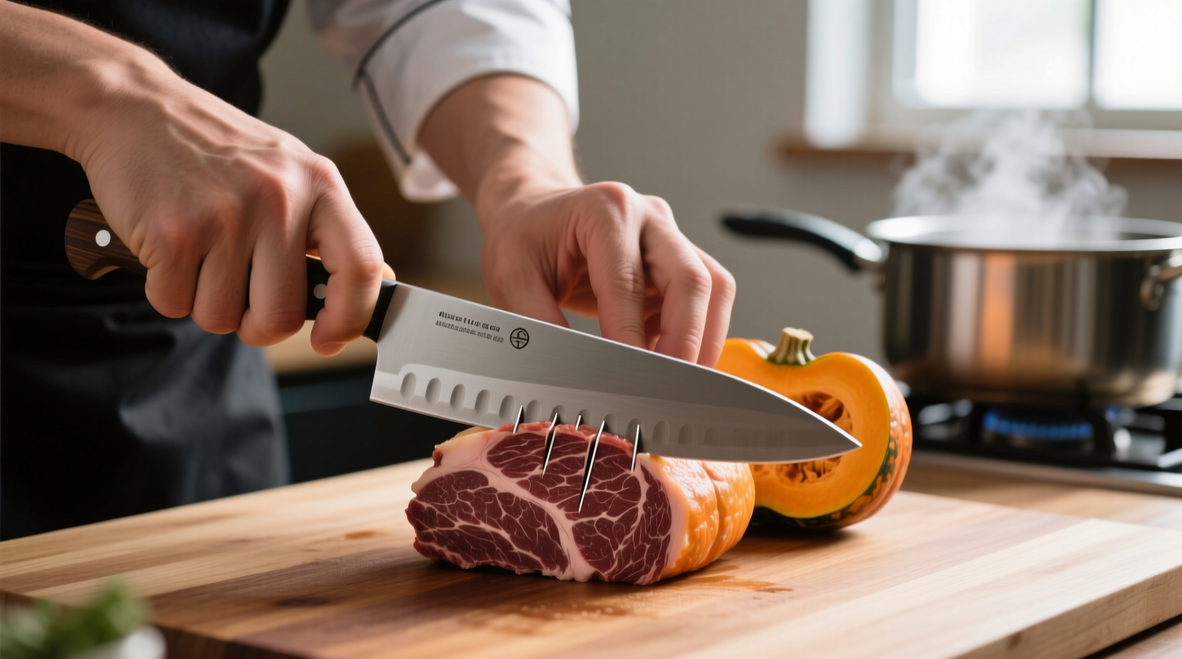 how to score tough ingredients before cooking